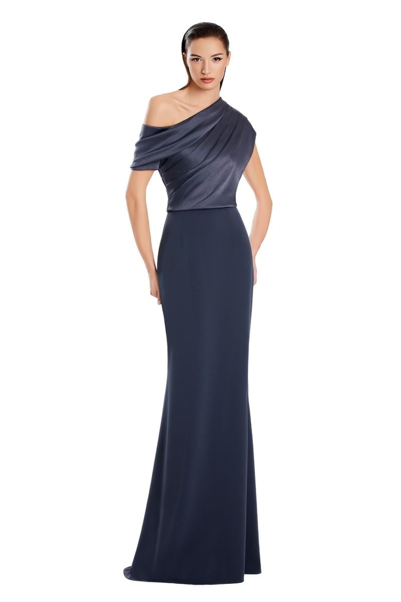 Alexander by Daymor - 3083S25 - One-Shoulder Draped Gown