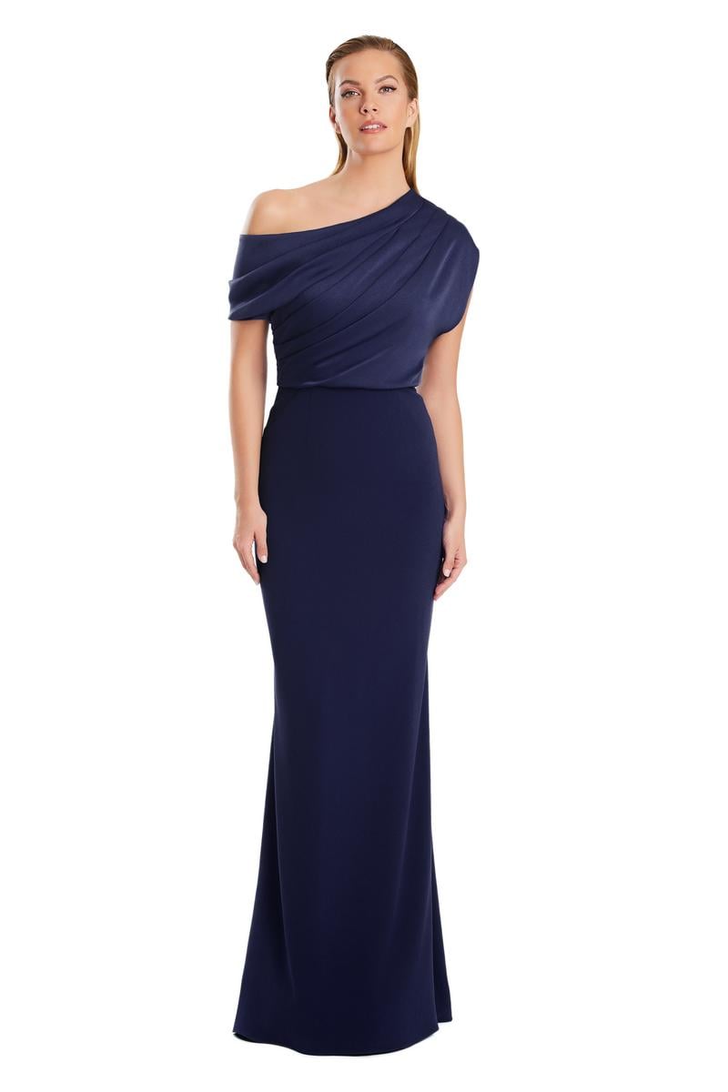 Alexander by Daymor - 3083S25 - One-Shoulder Draped Gown