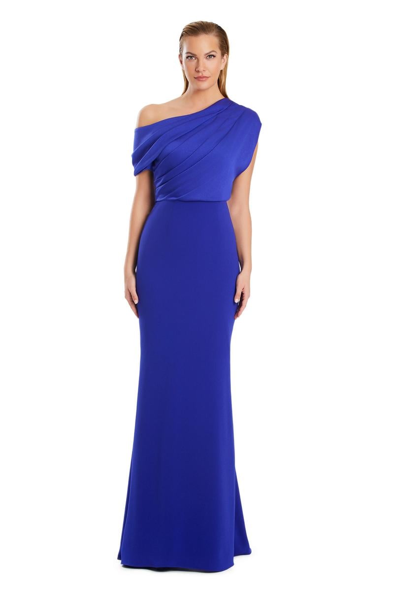 Alexander by Daymor - 3083S25 - One-Shoulder Draped Gown