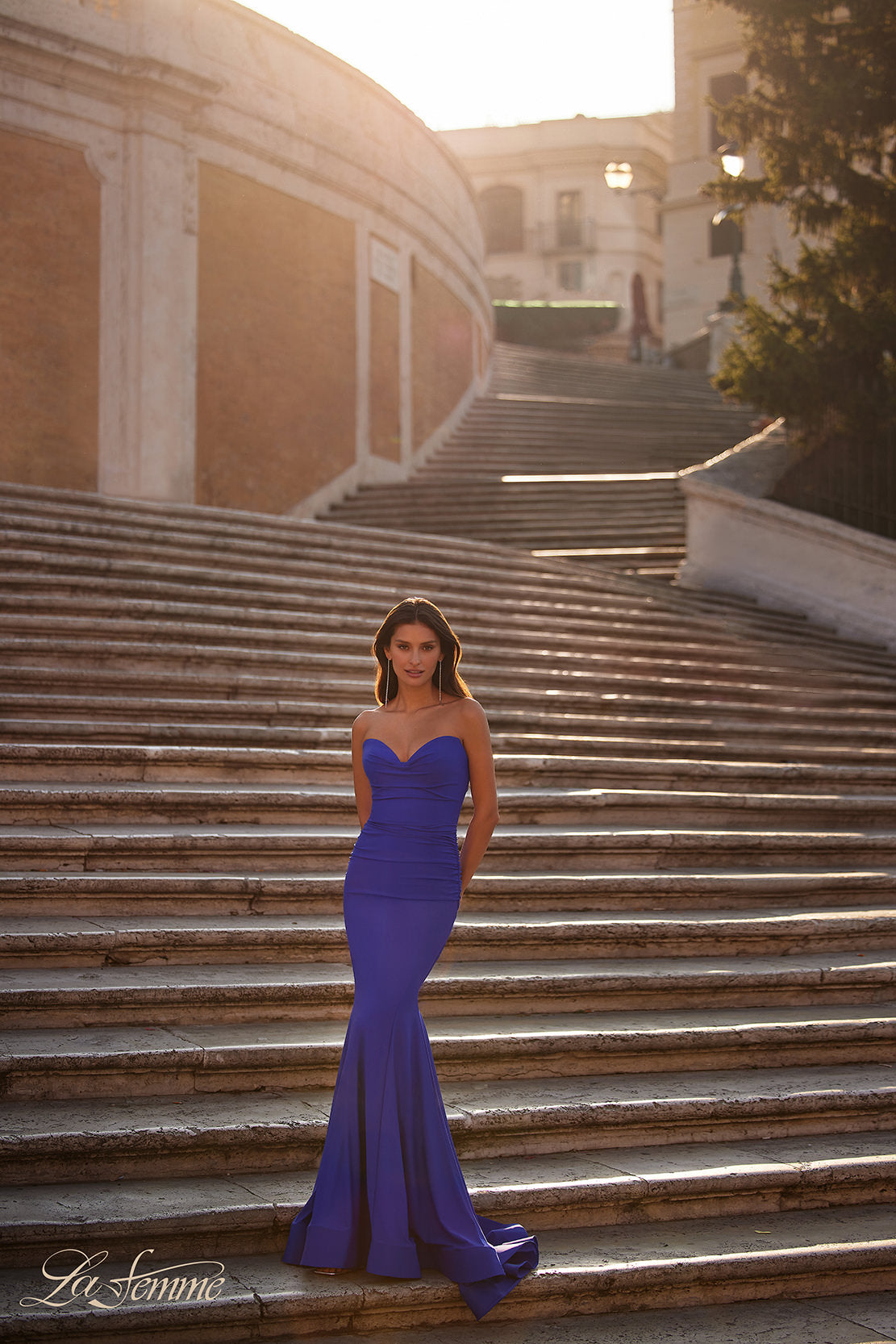 La Femme - 32289 - Soft Jersey Mermaid Prom Dress