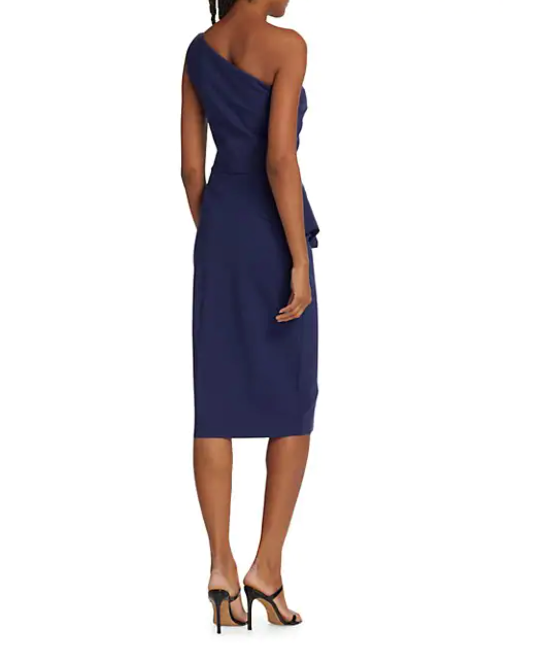 CHIARA BONI - ZULEMA - One-Shoulder Ruffle Sheath Dress