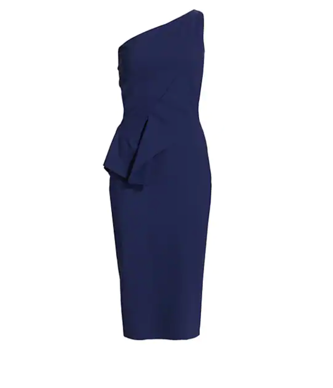 CHIARA BONI - ZULEMA - One-Shoulder Ruffle Sheath Dress