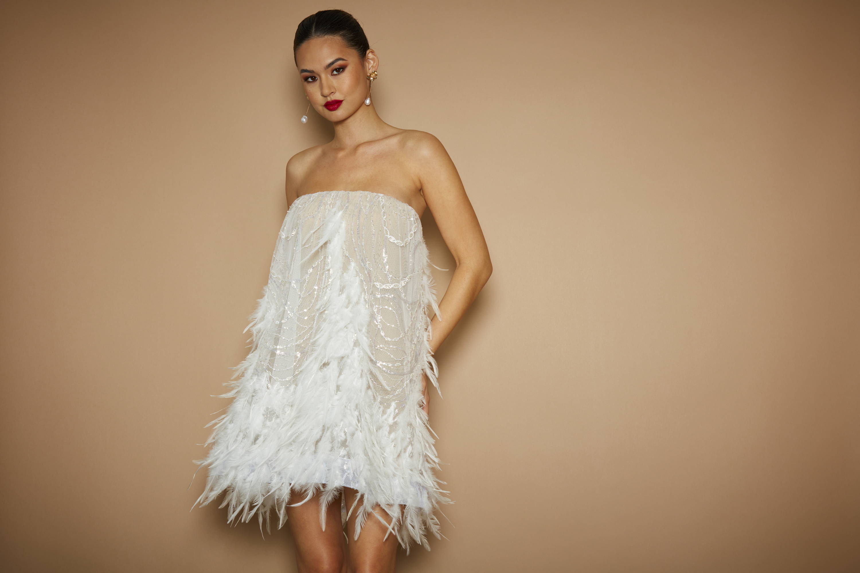helsi dress Caroline Strapless Mini dress Gowns Helsi