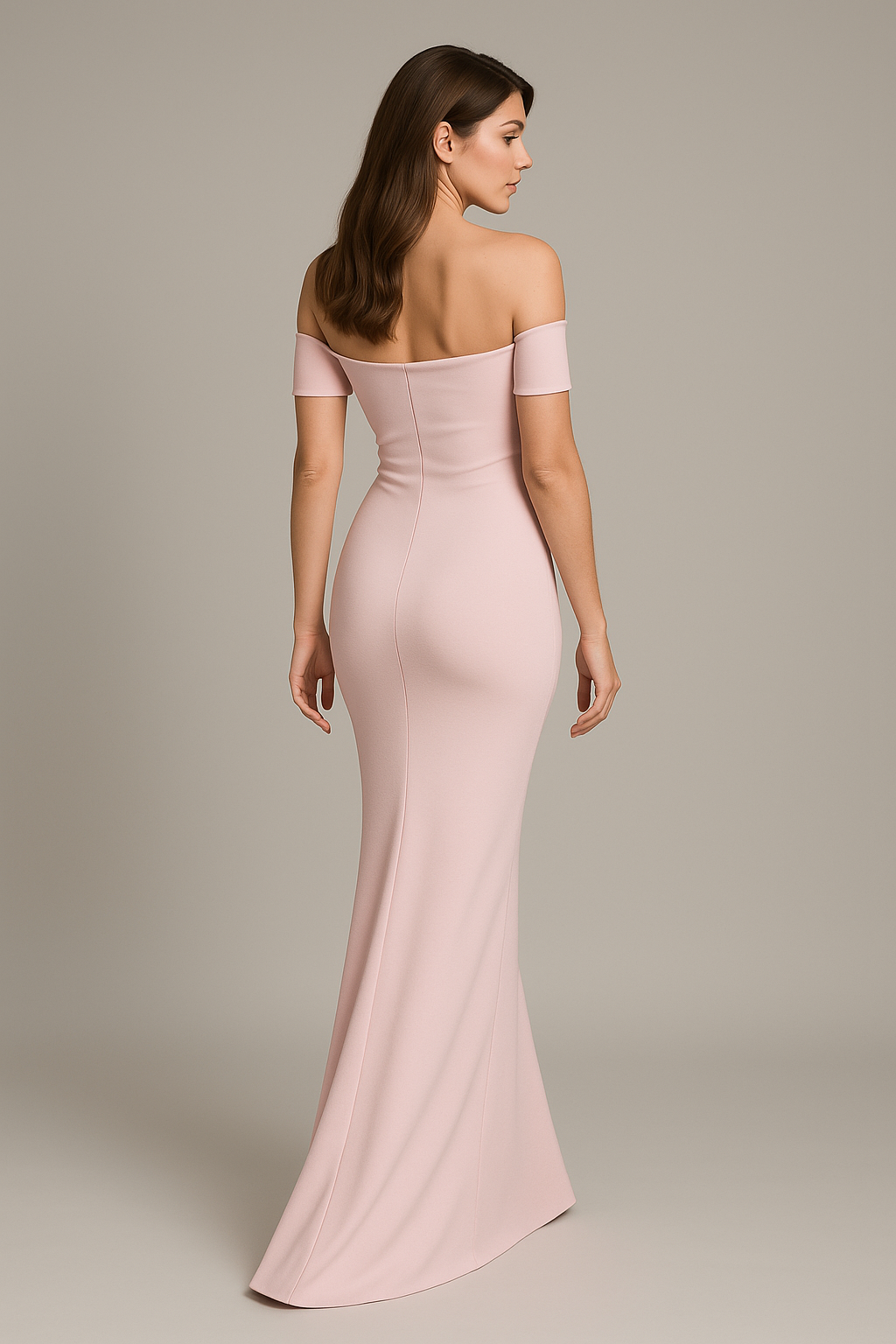 Chiara Boni - Mirla - Off-Shoulder Draped Slit Gown