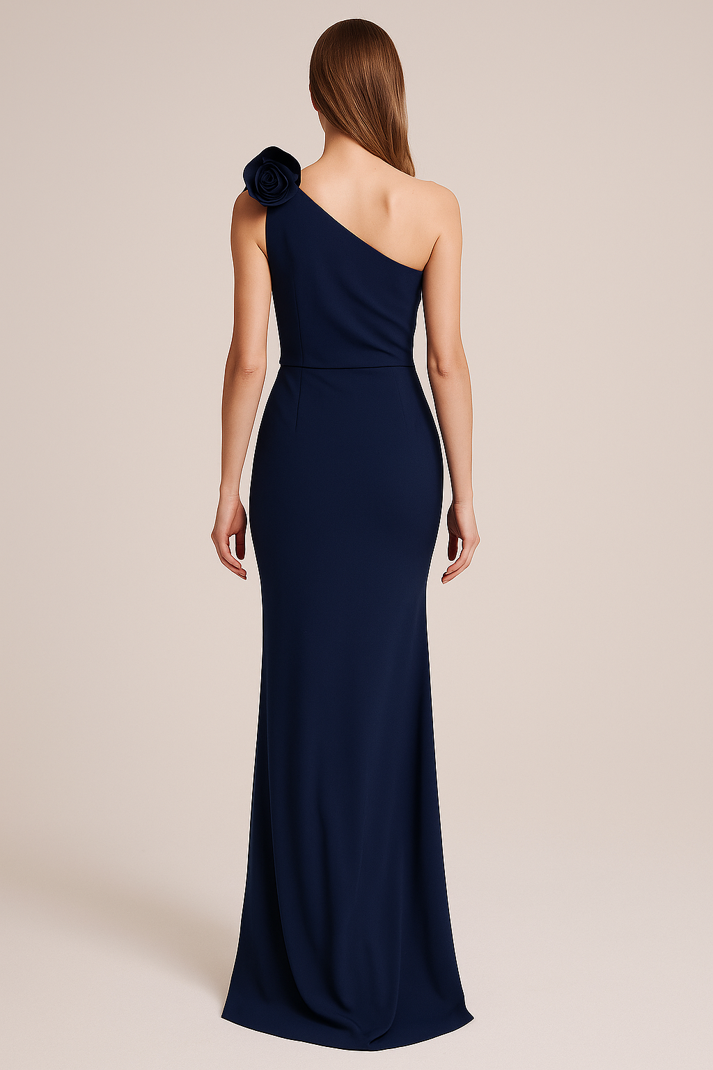 Chiara Boni - Pervinca Long - One-Shoulder Ruffled Gown
