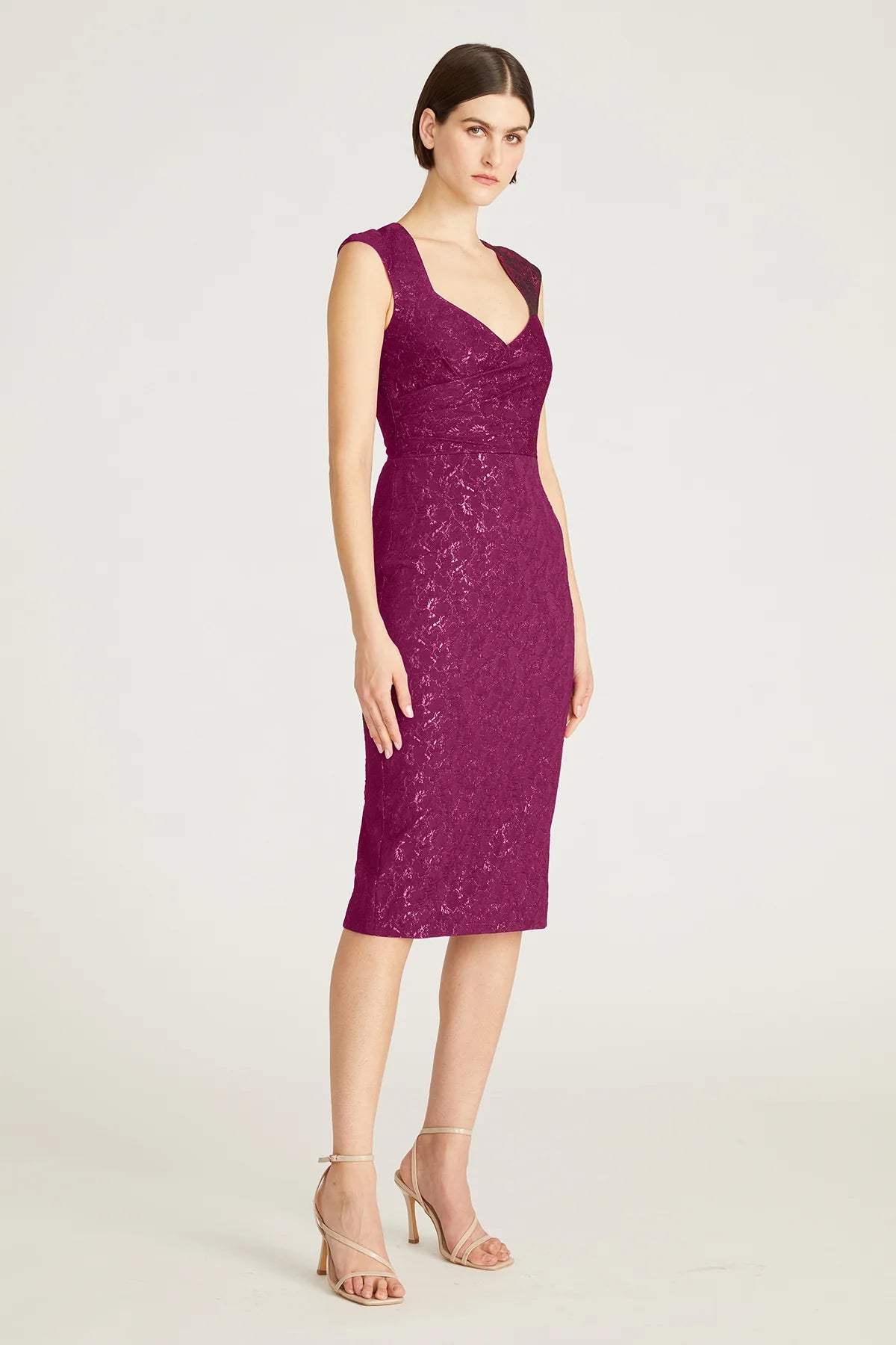 THEIA - 88110275 - OMNIA FITTED COCKTAIL DRESS