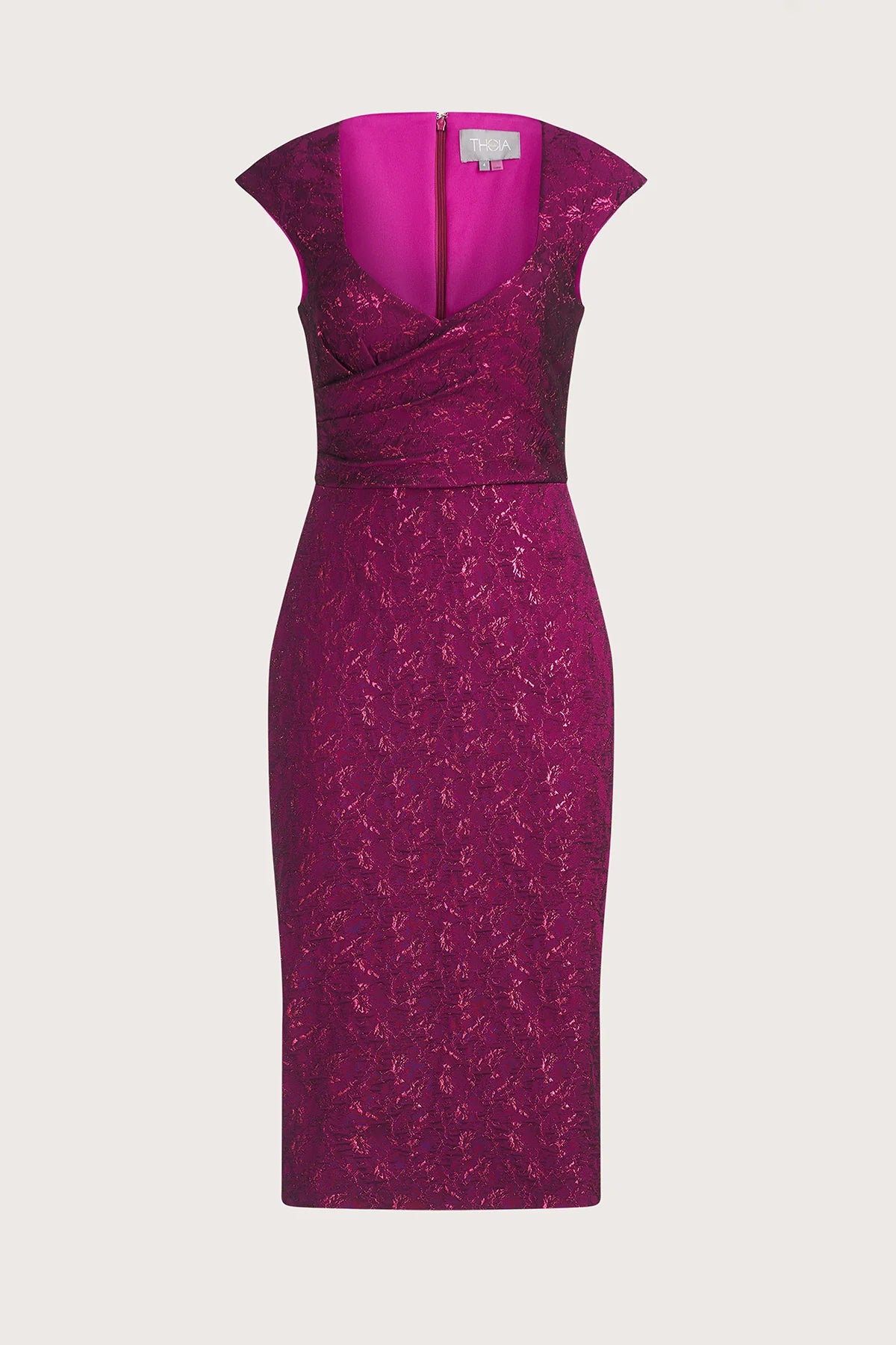 THEIA - 88110275 - OMNIA FITTED COCKTAIL DRESS